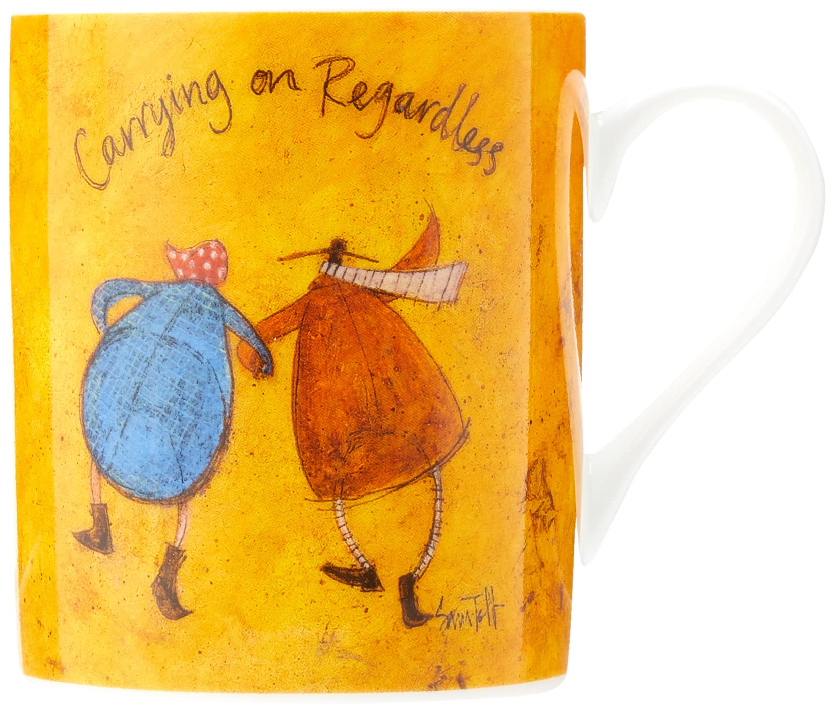 Pyramid Sam Toft (Carrying On Regardless) Bone China Mug : Amazon